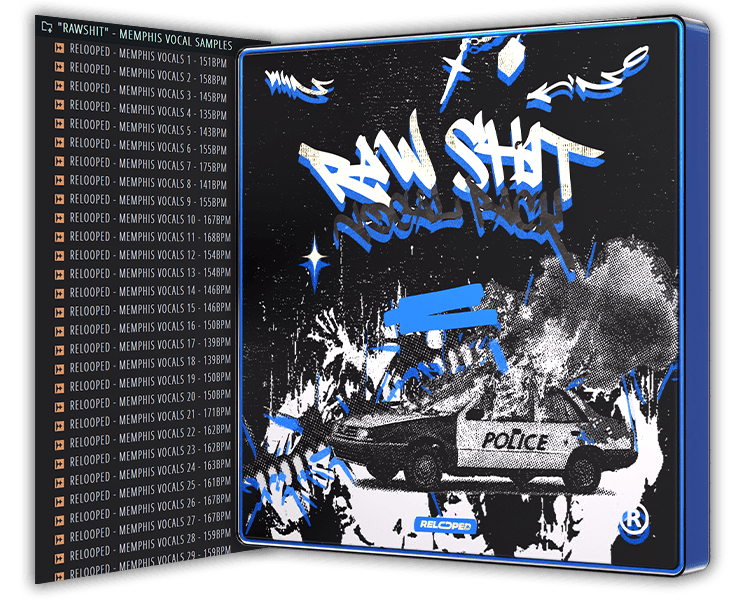 raw shit memphis vocal pack