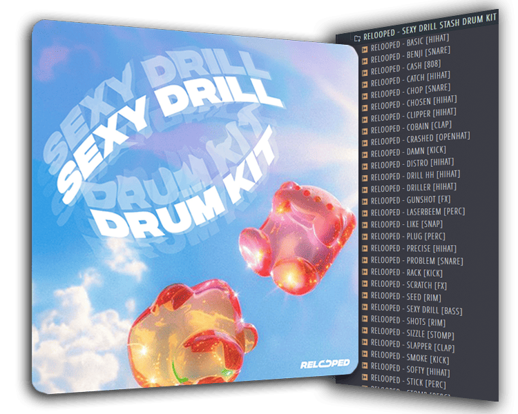 trap essentials drum kit cover