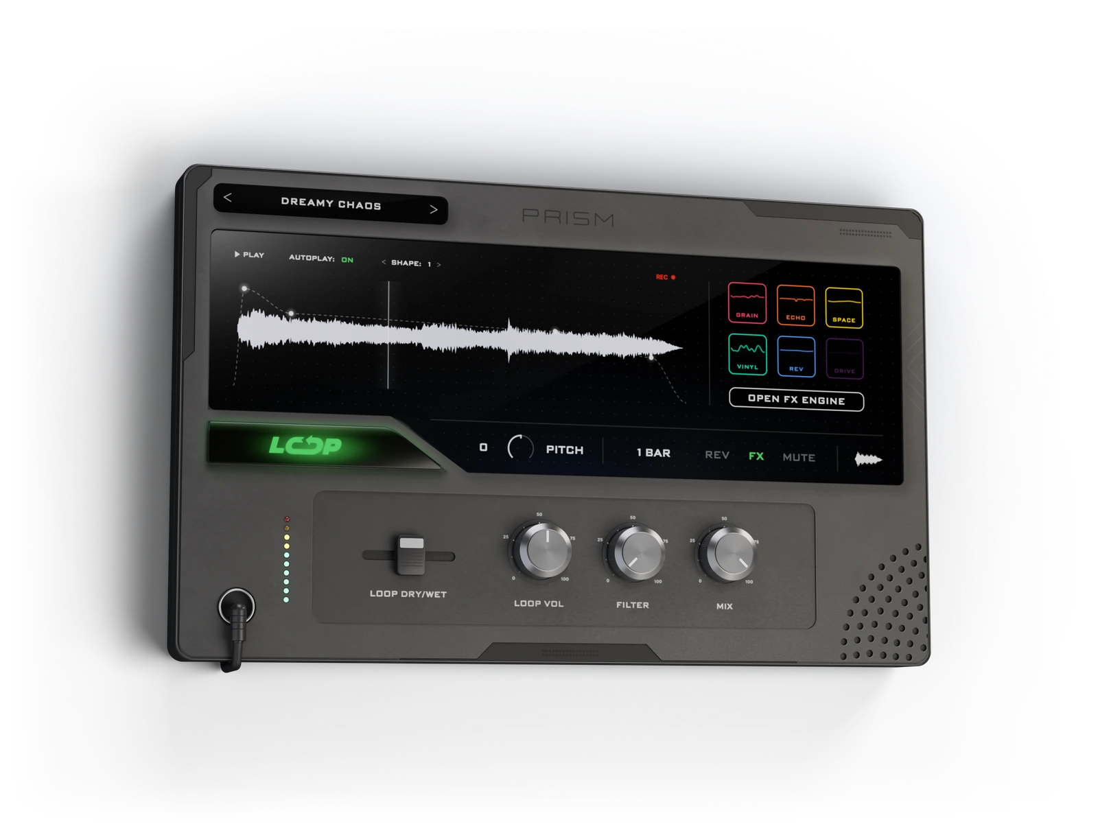 PRISM by Relooped, a Multi-FX Looper plugin